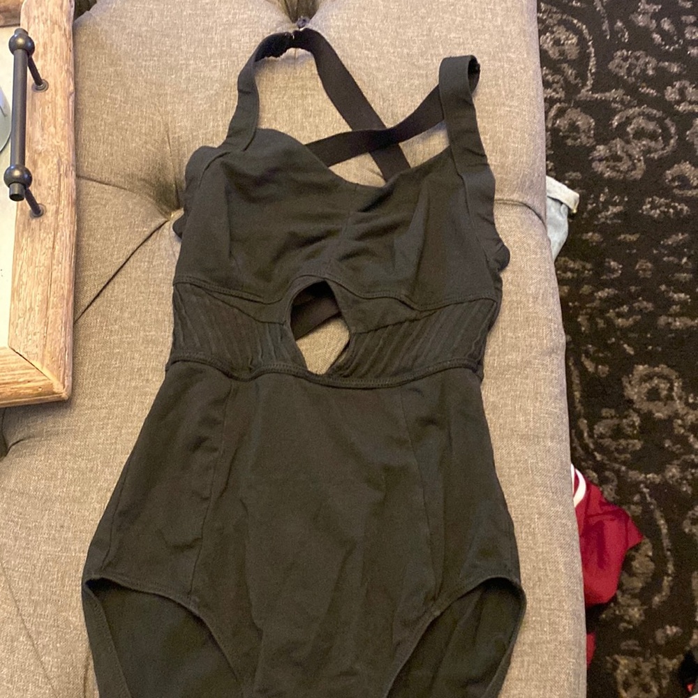 Black capezio leotard